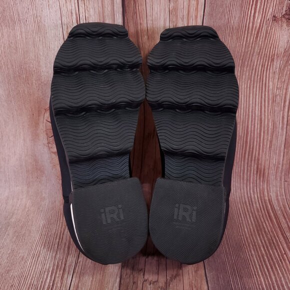 iRi NYC Womens Size 5.5 WES Black Outline Low Top Sneaker - Picture 13 of 15